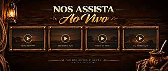 Nos assista ao vivo — quatro vídeos em destaque
